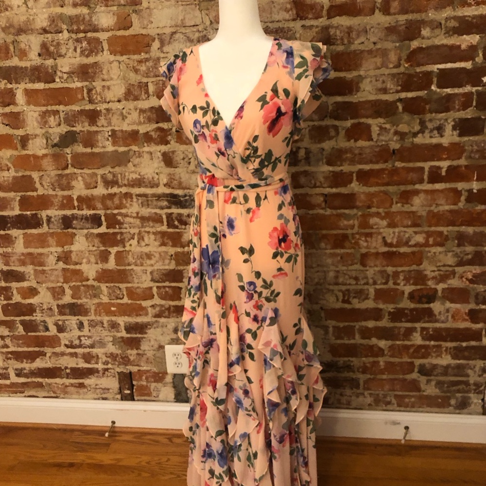 Ralph Lauren Floor Length Vikrana Dress Size 2